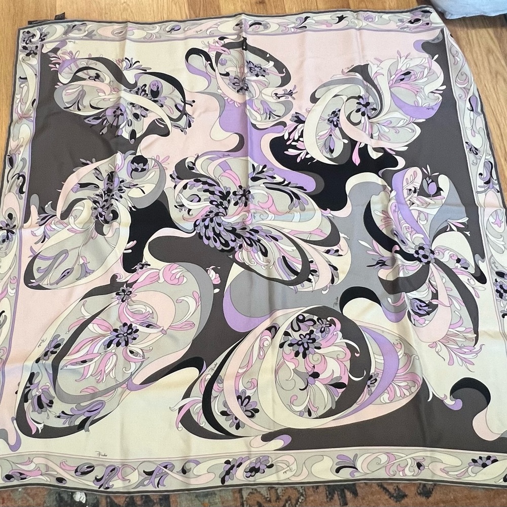 Emilio Pucci Firenze Silk Scarf